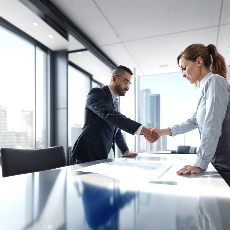 Team collaborating on transaction documents